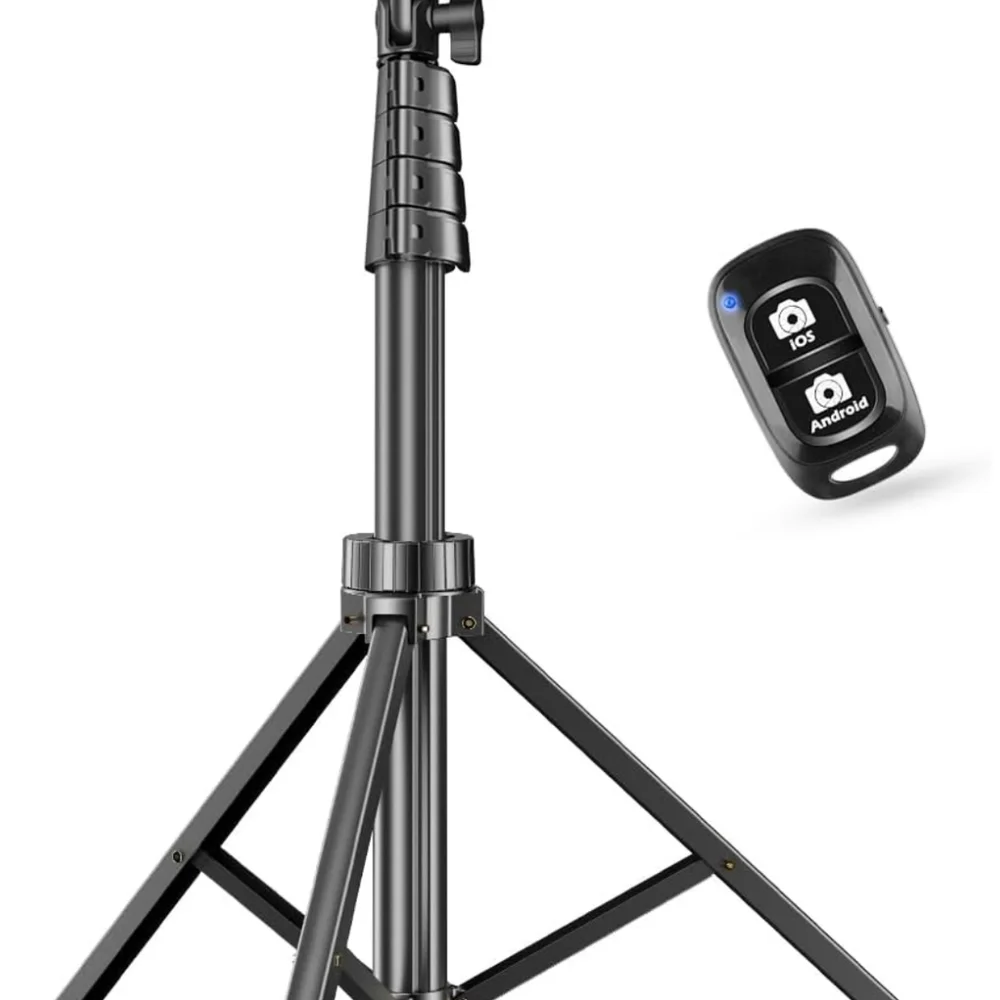 Universal Black Tripod with Remote